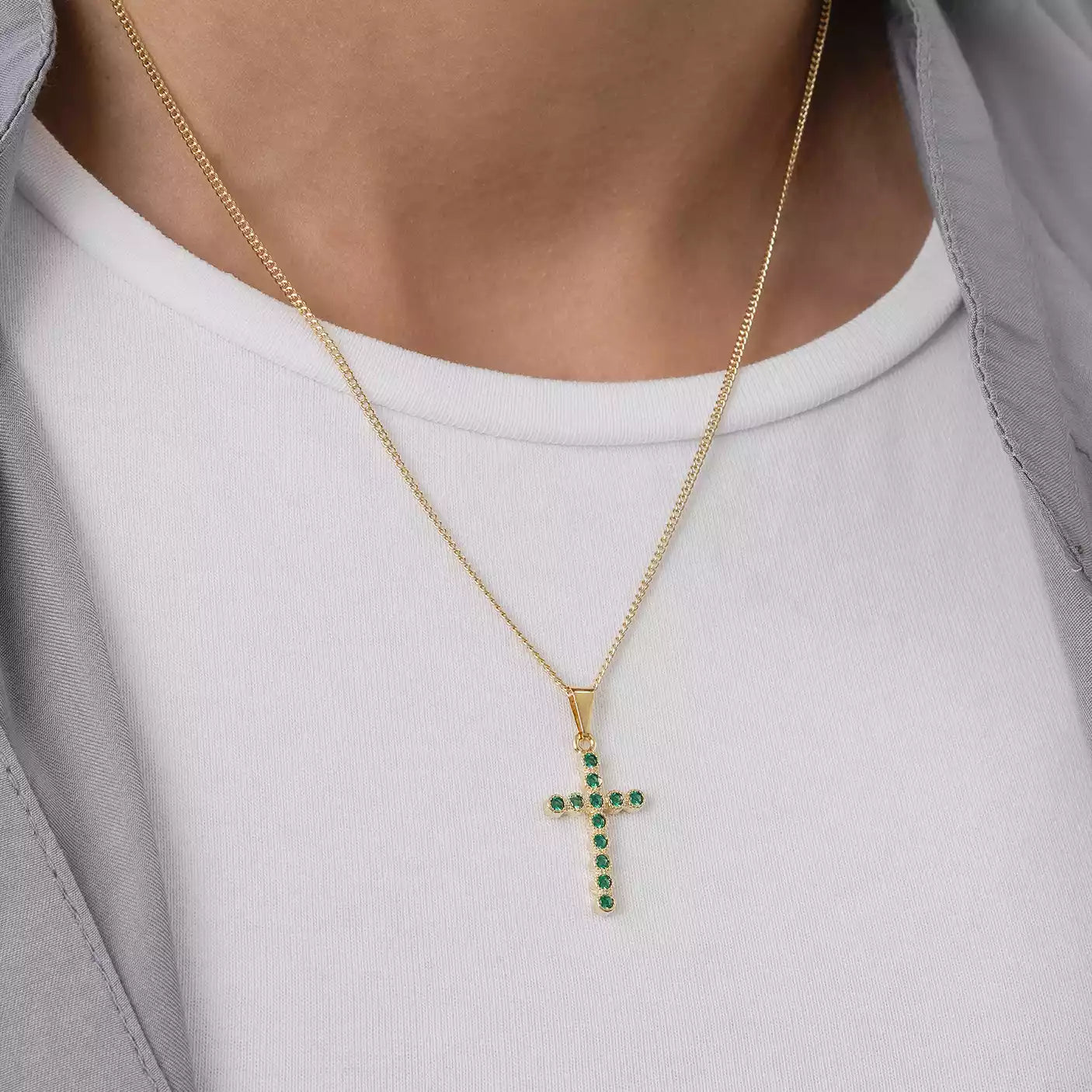 Dije Cruz Verde