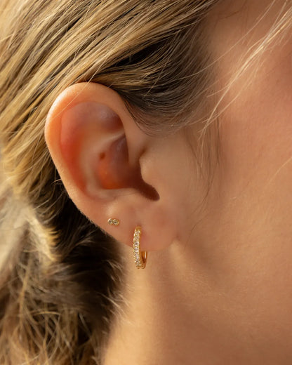 Arete Candonga Fine Crystal 12 mm