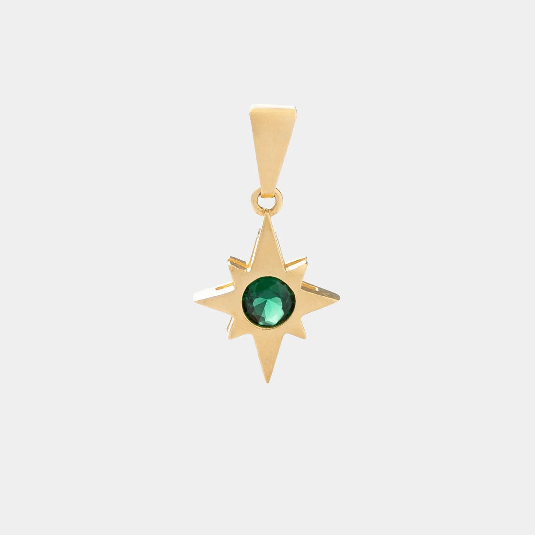 Dije Estrella Circonia VERDE