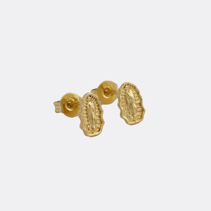 Arete Virgen de Guadalupe 8x5 mm