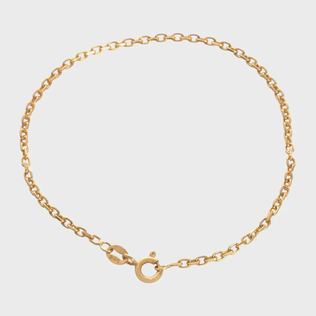 Pulsera Aros IT 2 mm 19 Cms