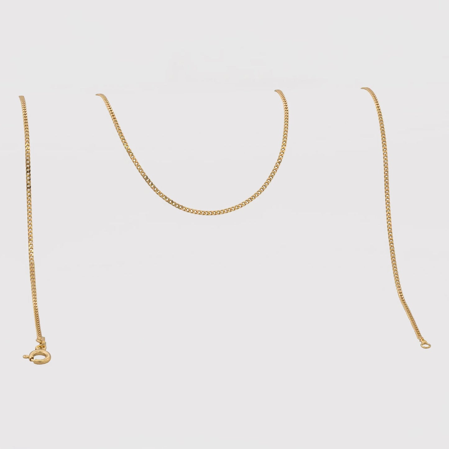Cadena Cubanita IT 1.5 mm 60 Cms