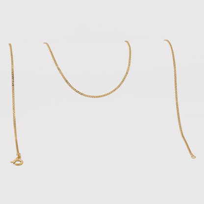Cadena Cubanita IT 1.5 mm 60 Cms