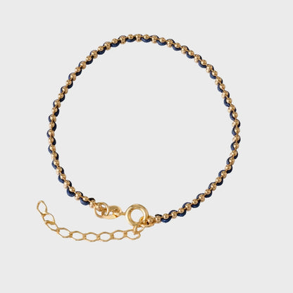 Pulsera Hilo Laminado 15 Cms + Extensor