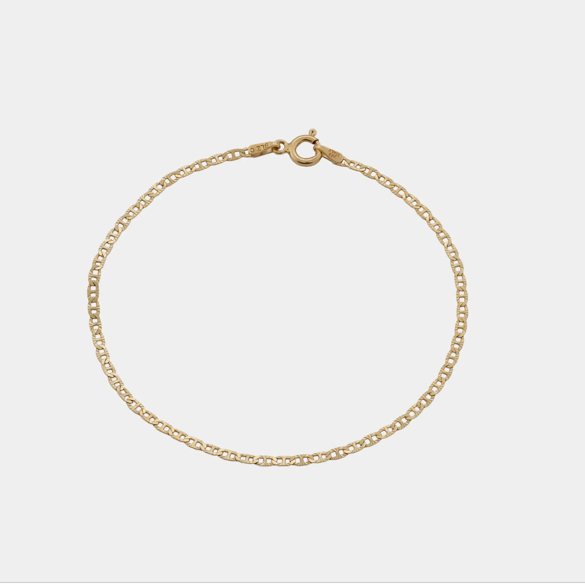 Pulsera Escalera Con Destellos IT 2.10 mm 19.5 Cms