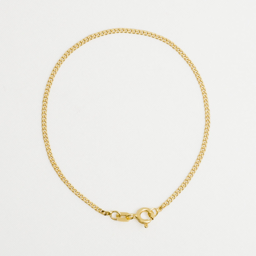 Pulsera Cubanita IT 1.5 mm 16 Cms