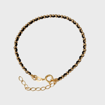 Pulsera Hilo Laminado 15 Cms + Extensor