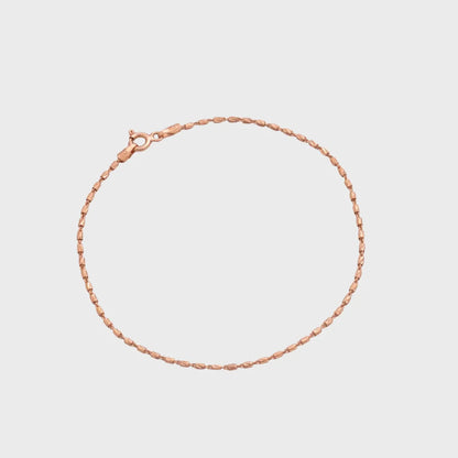 Pulsera Tube Rose IT 19.5 Cms