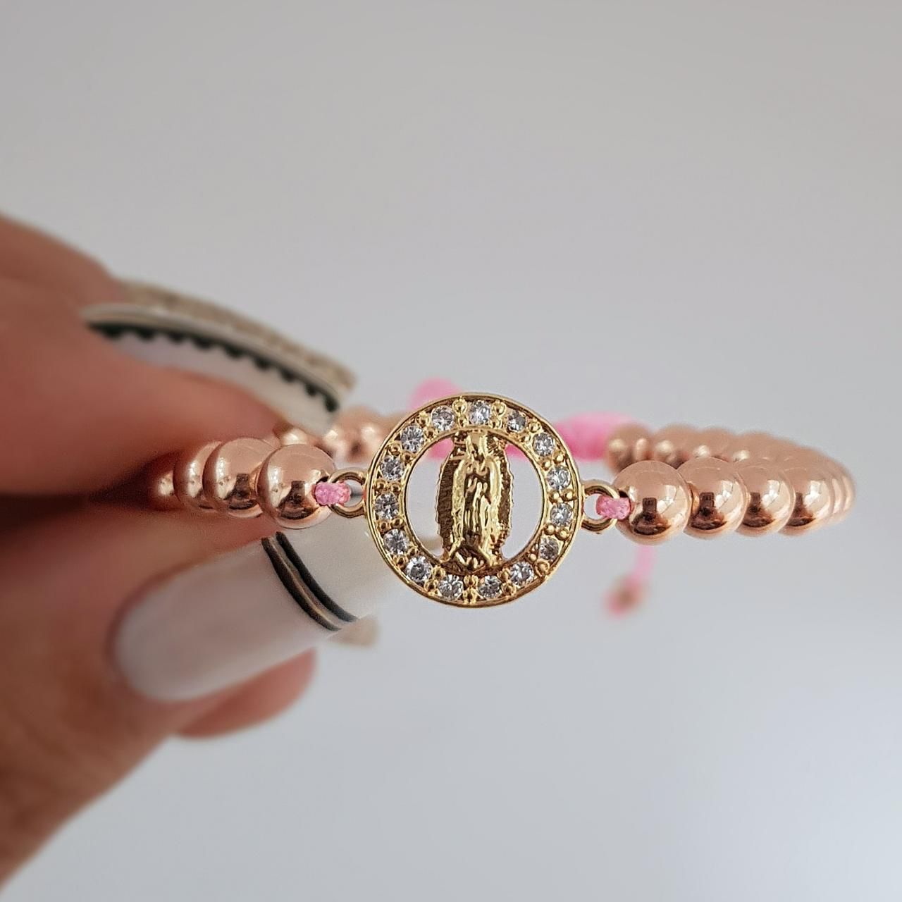 Herraje Guadalupe Con Circonias CRISTAL