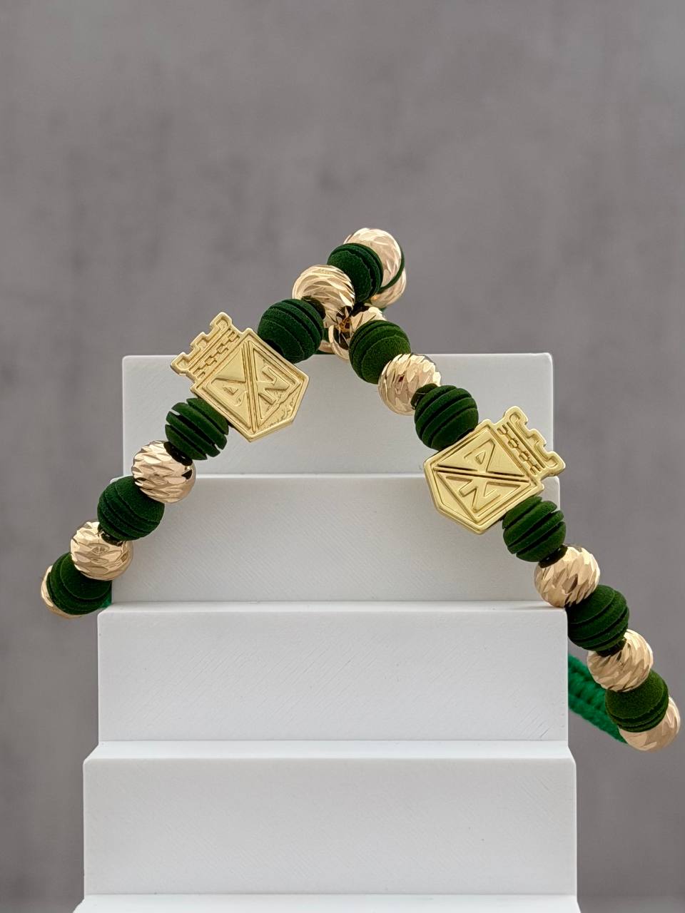 PULSERA ATLETICO NACIONAL BALINERIA 6MM ITALY (PRODUCTO OFICIAL)