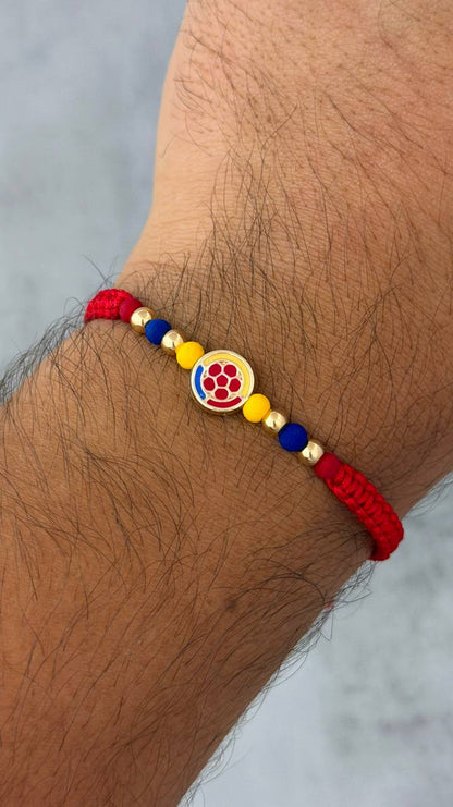 PULSERA LEGADO TRICOLOR P14