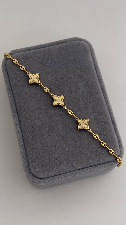 PULSERA GC CON ESLABONES LOTTUS
