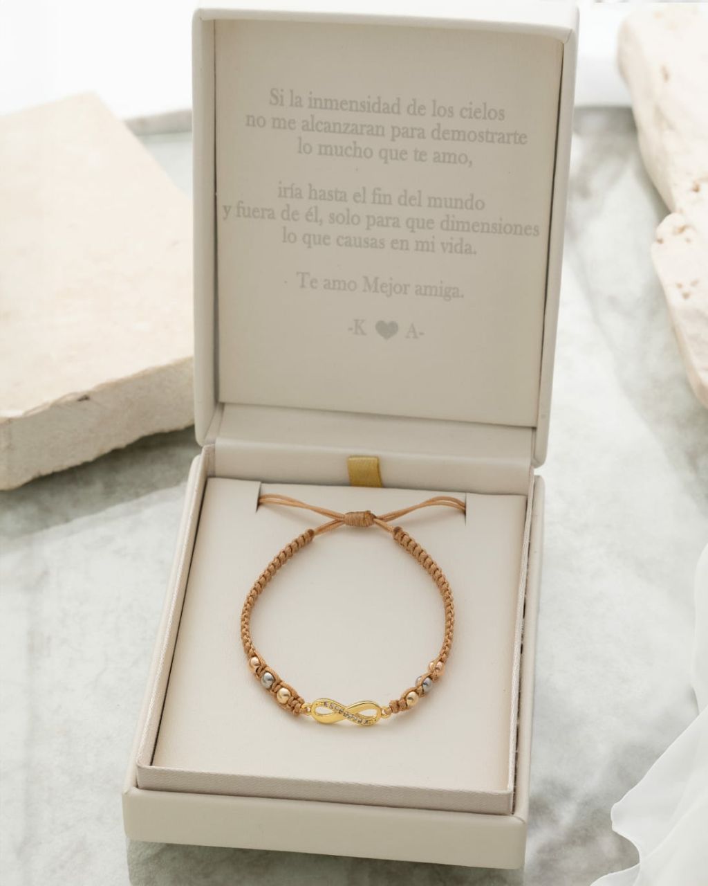 PULSERA BALIN LISO #4 Y H.INFINITO