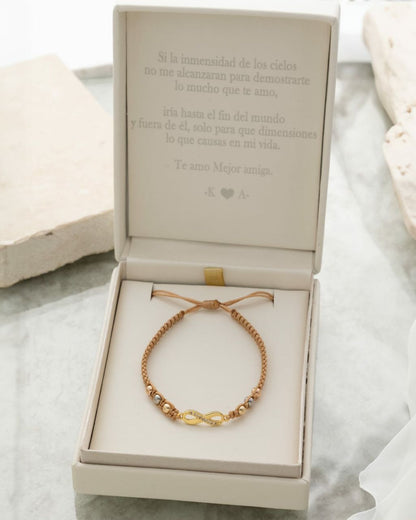PULSERA BALIN LISO #4 Y H.INFINITO