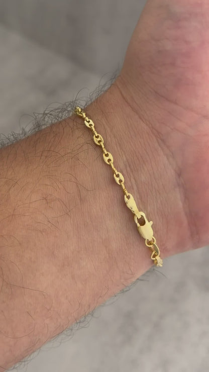 PULSERA GC CON ESLABONES LOTTUS